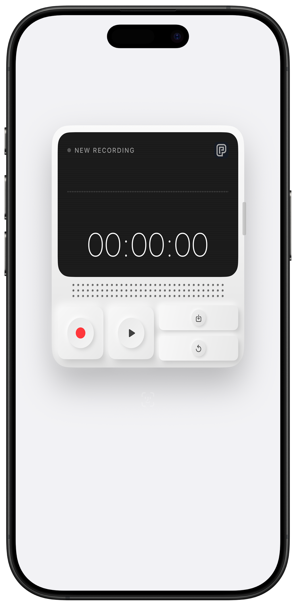 Captura de tela do app
